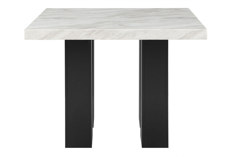 Mikha White Bar Table And Bar Stool Set