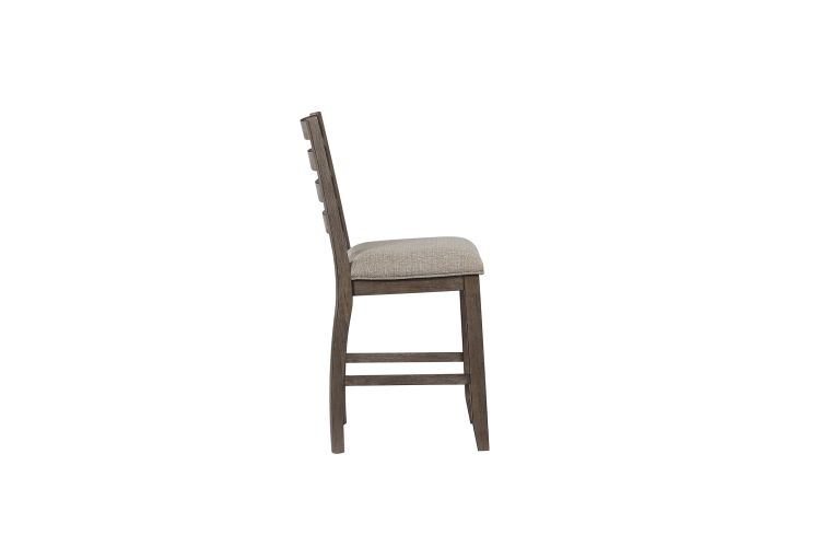 Counter Side Dining Stool W Ladder Back Set Of 2