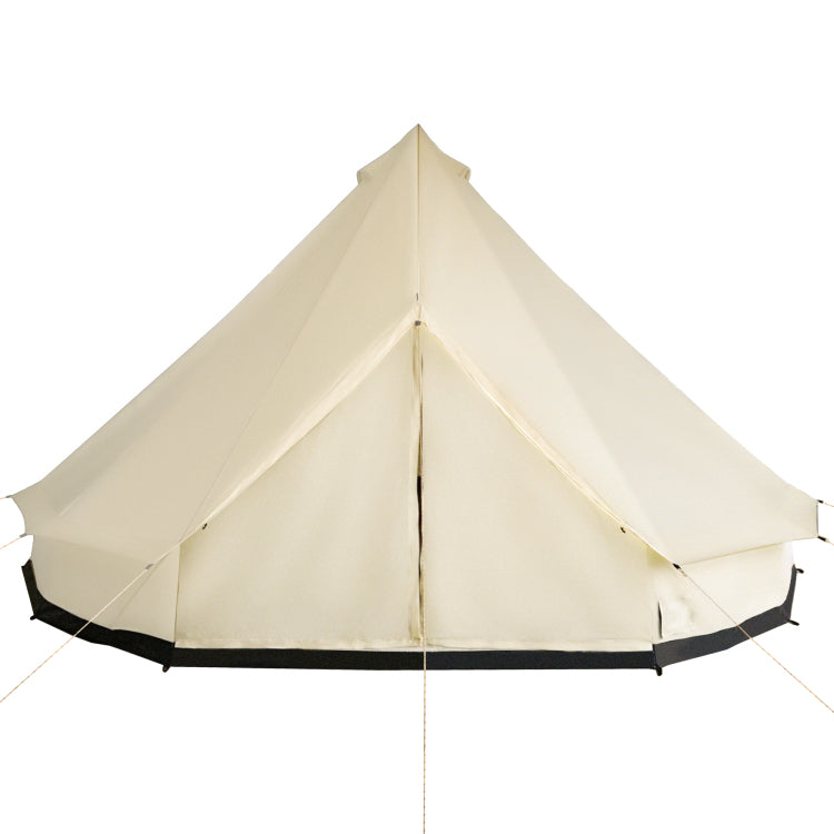 Outsunny 10 Person Yurt Tent Glamping Bell Tent With Spacious Interior, Waterproof Design, For Family Outdoor Camping, 16' X 16' X 10'