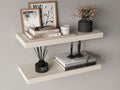 Ecco 31.5" Wide Floating Shelves Set Of 2, Shelves For Wall Decor For Bedroom, Bathroom Storage Shelves, Book Shelves For Living Room