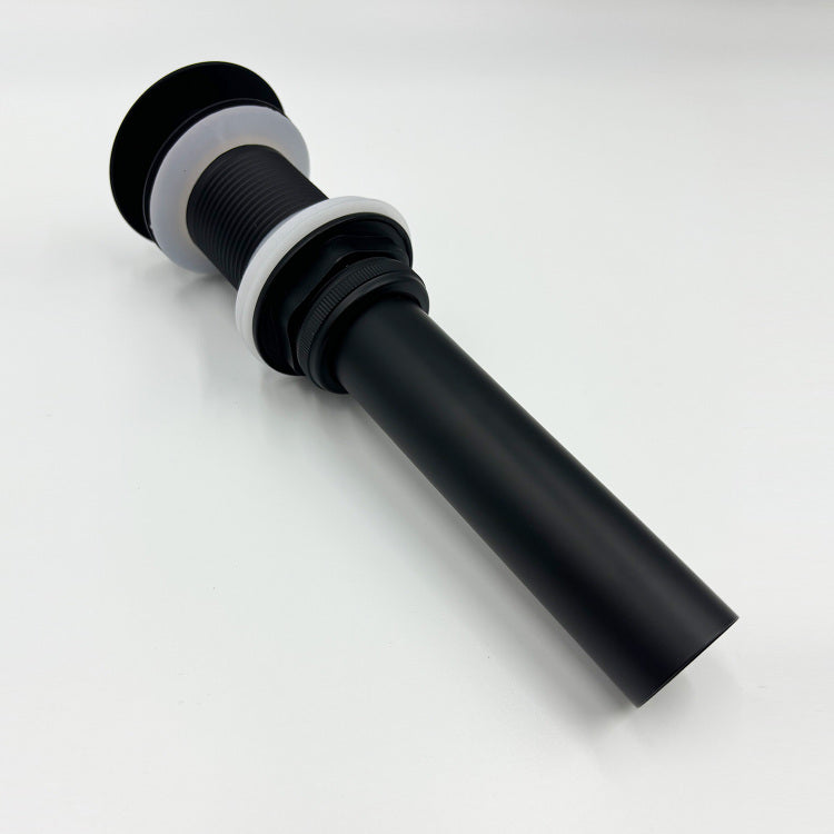 Bathroom Sink Drain Without Overflow, Vessel Sink Lavatory Vanity Pop Up Drain Stopper, 304 Stainless Steel
