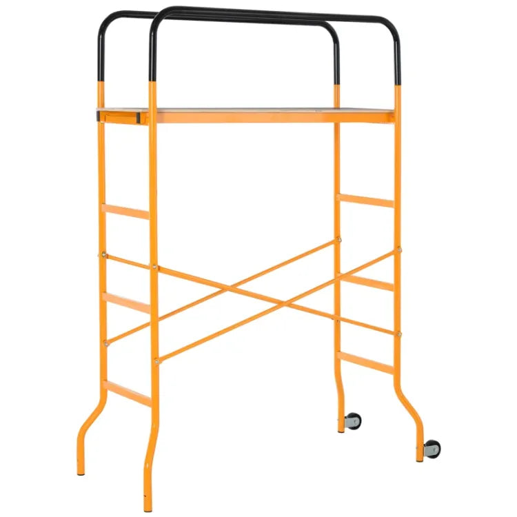 4 Step Steel Scaffold With Wheels