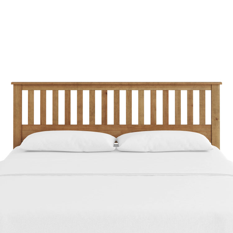 Malinda Mission Style King Panel Headboard