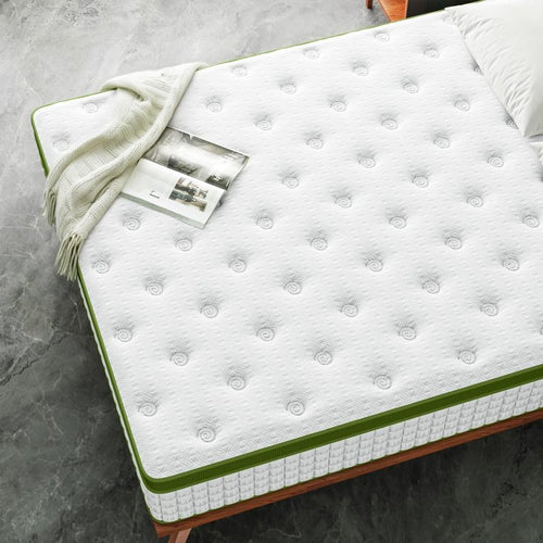 12 Inch Full Size Hybrid Mattress In A Box With Gel Memory Foam And Pocket Springs, Pressure Relief & Motion Isolation, Certipur Us Certified, Assembled In Usa
