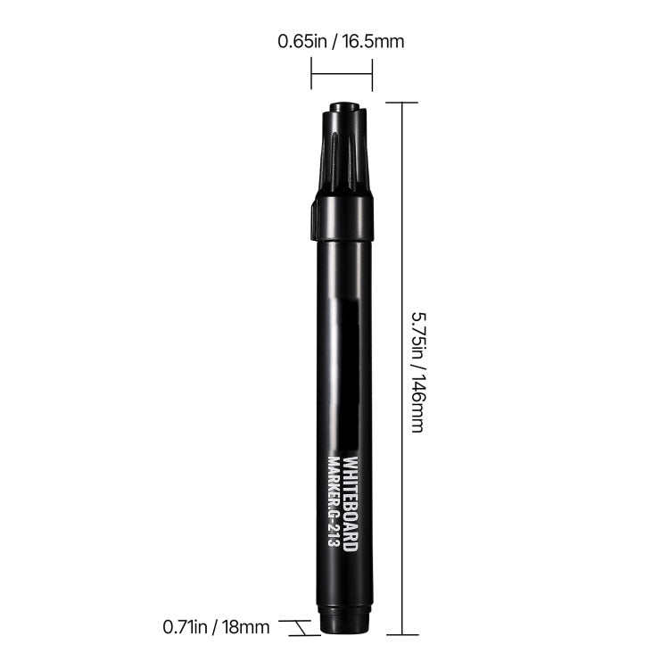 Dry Erase Markers 36 Count Black Whiteboard Markers Chisel Tip Low Odor