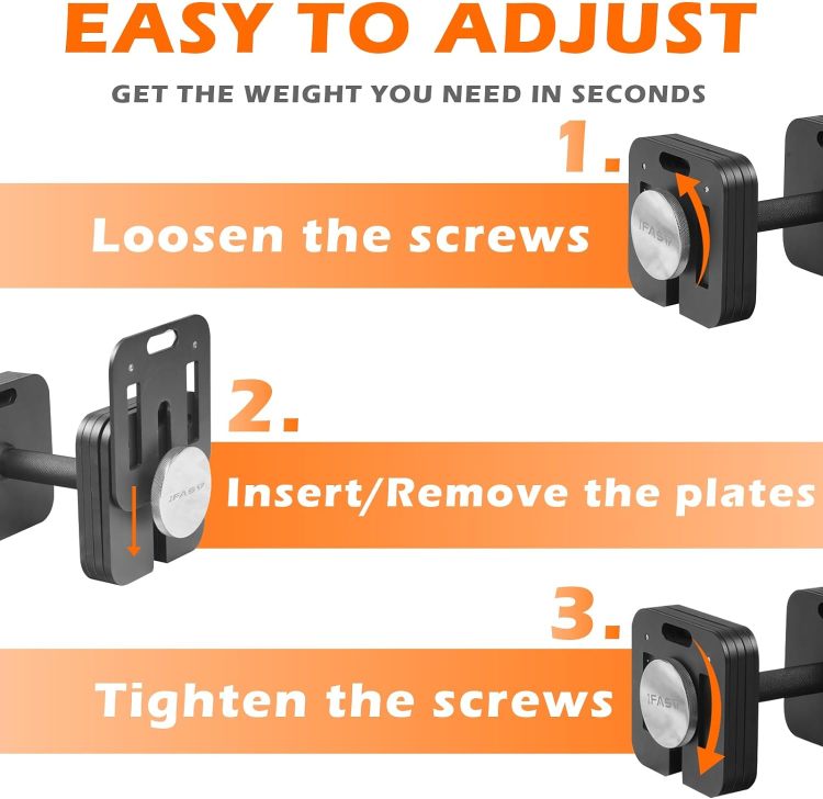Square Dumbbell 9 In 1 Free Adjustable Dumbbell 50Lbs Square Dumbbell 9 In 1 Free Weights For Multi Weight Options Quick Lock Adjustable Dumbbell