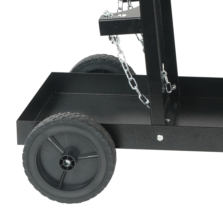 Welding Cart, 3 Tier Welder Cart Heavy Duty With 400 Lbs Weight Capacity, 360 Swivel Wheels, Tank Storage Safety Chains, Rolling Mig Welder Cart For Tig, Arc, Mma, Plasma Cutter Welding Machine