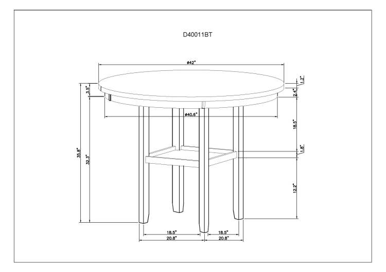 Greta Bar Table
