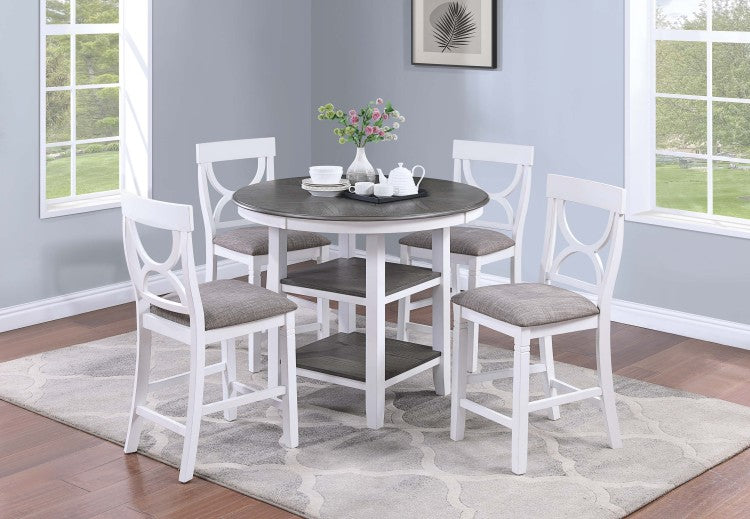 5 Pcs Counter Height Dining Set
