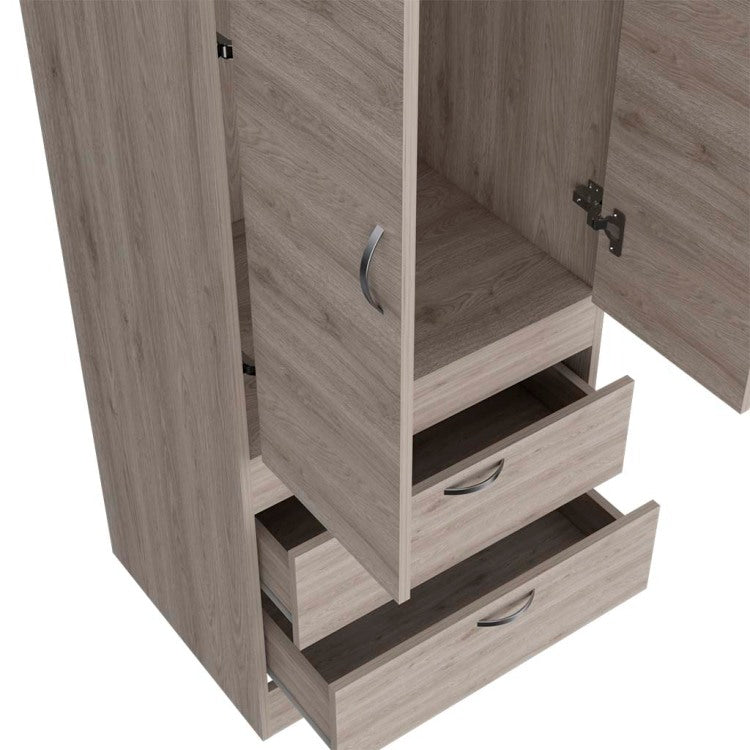 Alabama Armoire, One Large Cabinet, Two Drawers