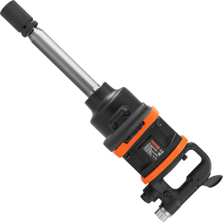 1 Inch Air Impact Wrench, Up To 3160 Ft Lbs High Reverse Torque Output 1" Pneumatic Impact Gun W 8 Inch Extended Anvil & Carrying Case For Heavy Duty Repairs And Maintenance