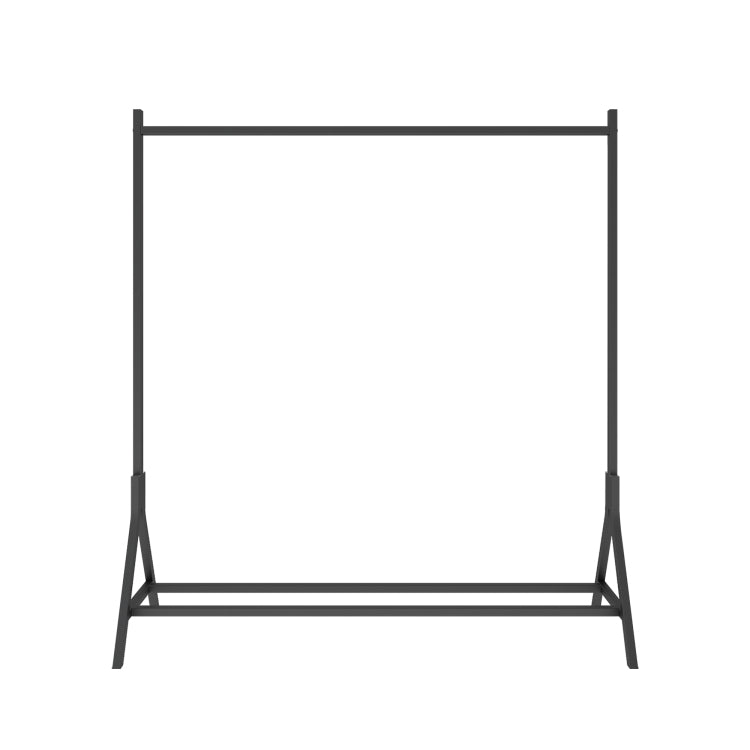 Garment Rack Freestanding Hanger Multi Functional Single Pole Bedroom Clothing Rack Bedroom, Black