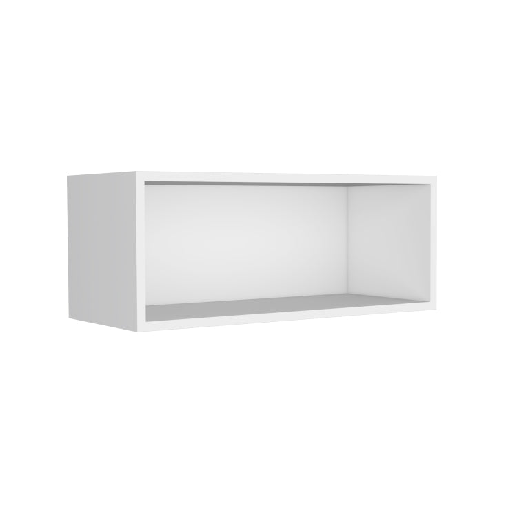 Wall Cabinet 12" H, 1 Spacious Shelf, White