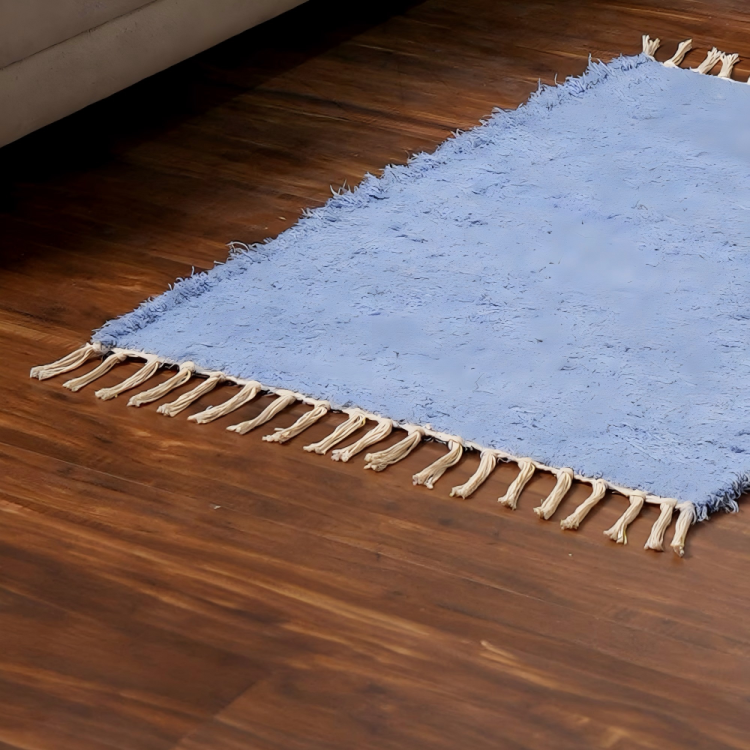 Camelot 36X24" Scatter Rug Stylish Blue Accent Rug For Living Room, Bedroom, & Home Decor"