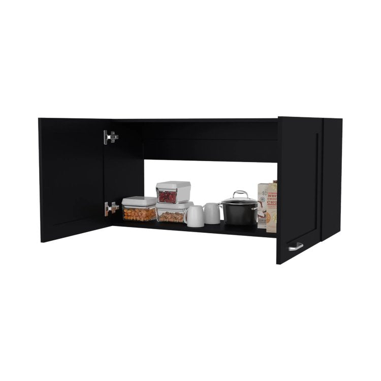 Wenge Kitchen Wall Cabinet With 2 Doors
