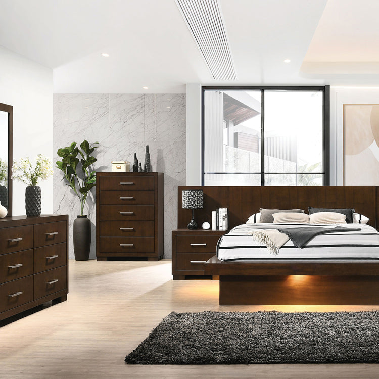 Polk Cappuccino 6 Drawer Dresser