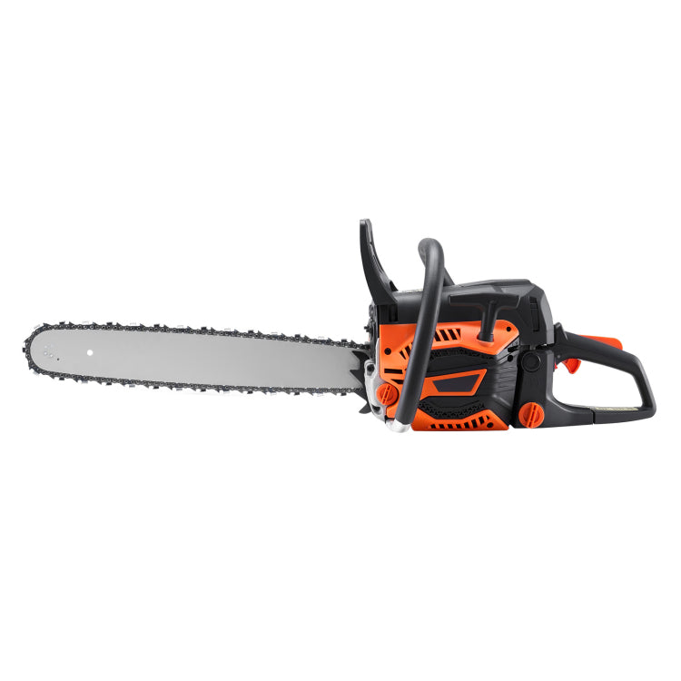 58Cc 20" Gasoline Chainsaw Gas Powered Wood Cutting Engine Gas Chain Saw