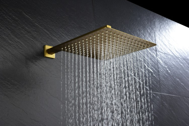 12 Inch Wall Mount Rainfall Square Shower Head