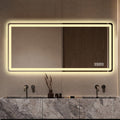 28*60Inch Led Bathroom Vanity Mirror ,Wall Mirror,Anti Fog, Dimmable,Shatter Proof Tempered Glass, Ideal For Bathroom Wall Decor, Beauty Makeup And Shaving