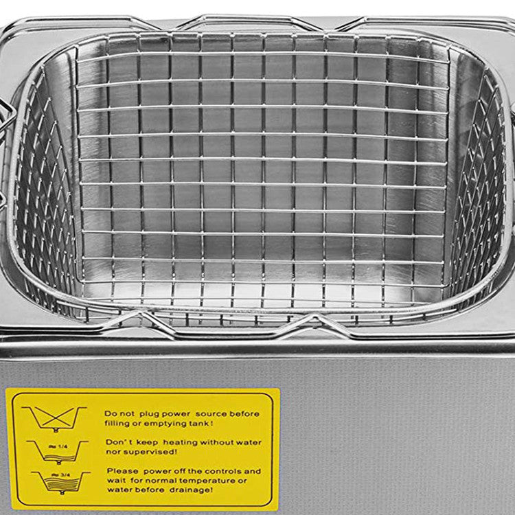 Ultrasonic Cleaner 2L Digital Ultrasonic Parts Cleaner With Timer 40Khz Professional 304 Stainless Steel Ultrasonic Cleaner 110V For Jewelry Watch Glasses Diamond Eyeglass Small Parts Cleaning