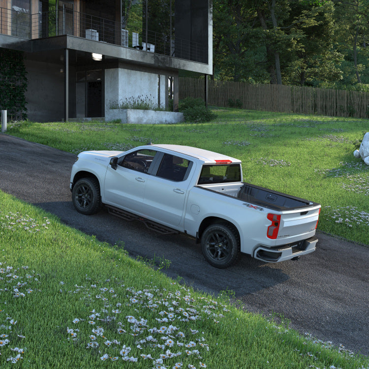 Cab Running Boards Compatible For 2019 2025 Chevy Silverado & Gmc Sierra 1500 2020 2025 Chevrolet Silverado Gmc Sierra 2500 Hd 3500 Hd Crew Cab 2500Hd 3500Hd