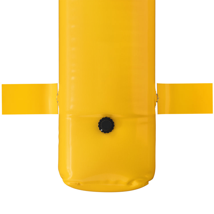 Flood Bag, 24 Ft Length X 12 In Height, Reusable Pvc Water Diversion Tubes, Lightweight With Excellent Waterproof Effect Used For Doorways, Garages, Yellow