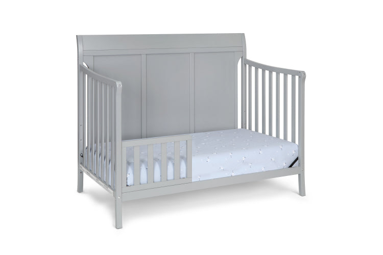 Shailee 4 In 1 Convertible Crib Gray
