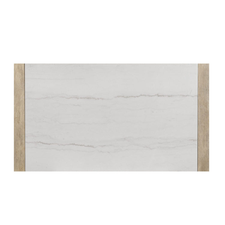 Vanilla Real Marble Dining Table And Chair Set