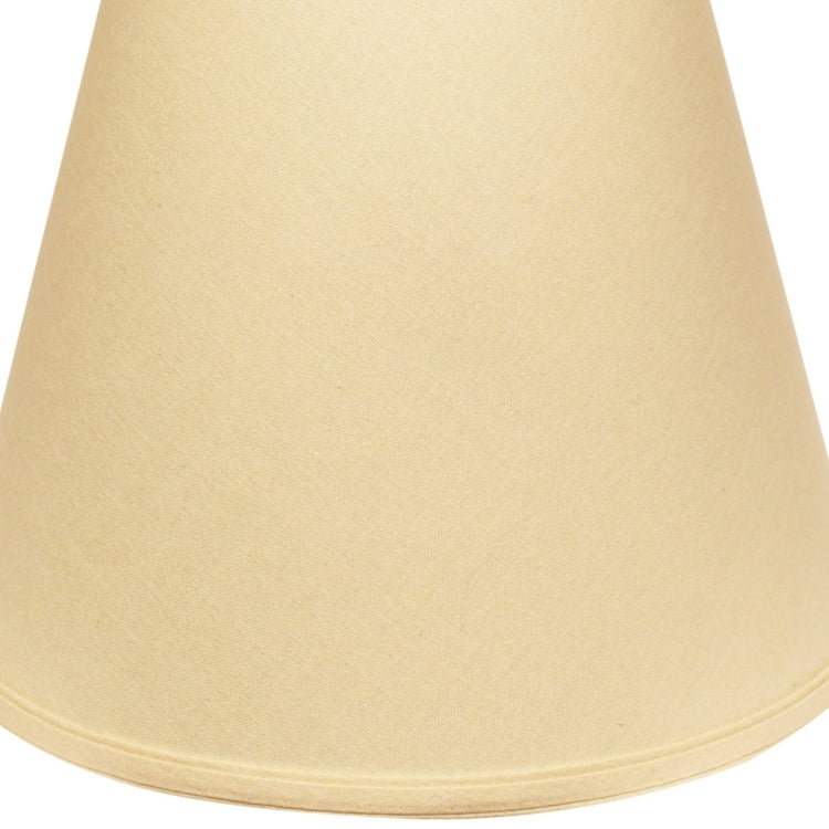 Slant Deep Empire Hardback Lampshade With Washer Fitter, Beige