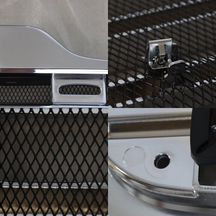 Complete Chrome Plated Front Grille Compatible With Freightliner M2 2003 2015 Trucks