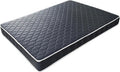 6 Inch Waterproof High Density Foam Mattress With Navy Blue Diamond Quilted Fabric. Quilting Ensures Both Style And Airflow For Cool Sleep.Twin Size