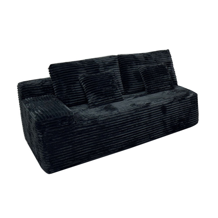Sofa With Left Arm Facing Sectional Sofa Black