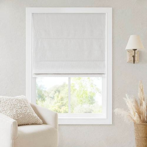 1Pc 34X64" Total Blackout Cordless Roman Shade