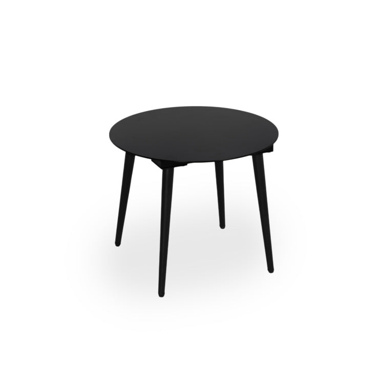 Modern Outdoor Chat Set: 2 Pe Rattan Chairs Black Steel & Tempered Glass Side Table Durable & Stylish
