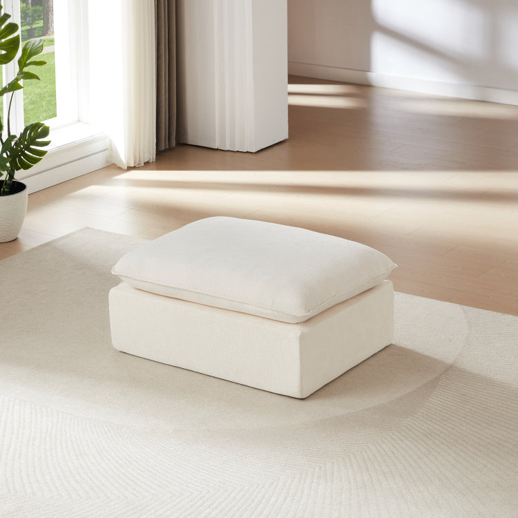 Modern Chenille Cloud Sofa, Freely Combinable, Comfortable To Sit On, Suitable For Modern Living Room Furniture In Homes, Apartments, And Offices