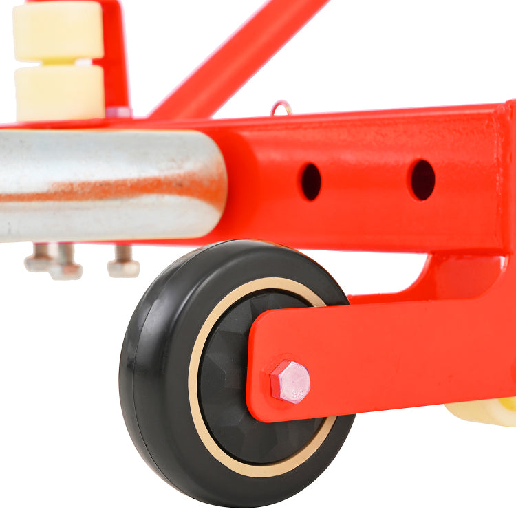 Wheel Dolly 330 Lbs Heavy Duty Adjustable Rolling Tire Dolly For Tires Ranging From 6.5 To 31.5 Inches