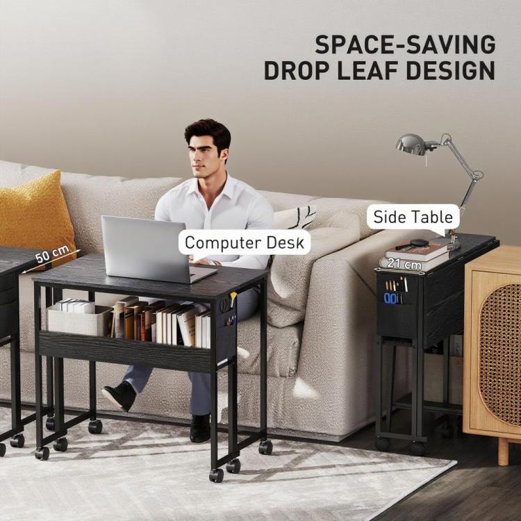 Foldable Desk With Storage Bag,Folding Computer Desk,For Small Spaces, Home Office