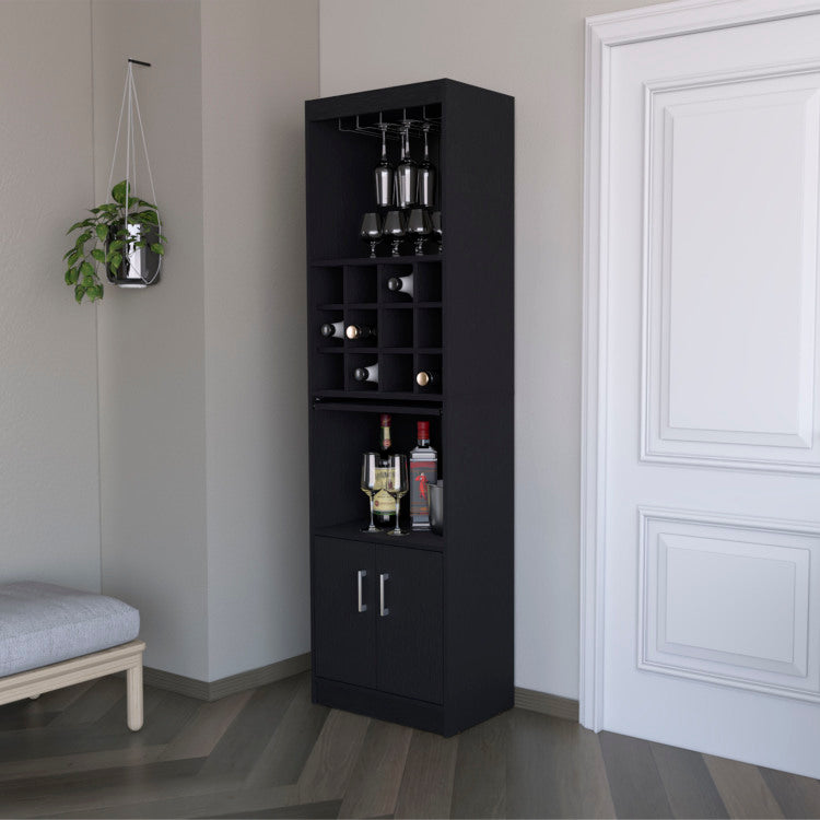 Lowa Bar Cabinet Multistorage With Wine Storage
