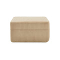 Martha Ottoman Corduroy Camel