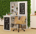 Fold Out Convertible Office Desk, Wall Mount Computer Desk