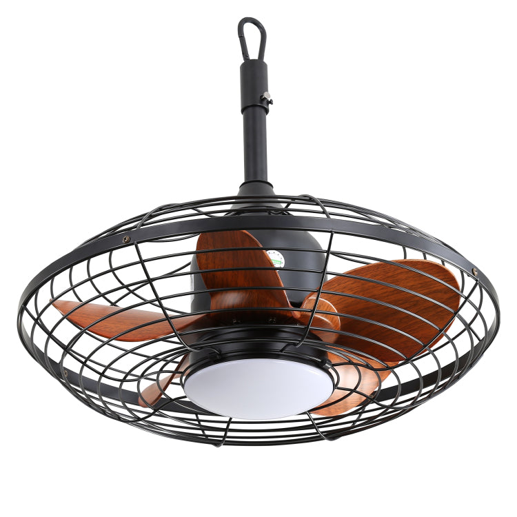 20 Inch Downrod Mount Led 18W 3Cct 5 Abs Blades Dc Motor With Hanging And Hook For Outside Patios Pergola