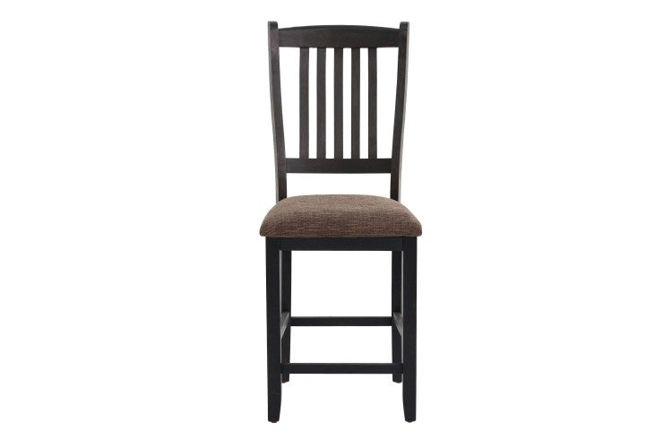 High Chair In Rustic Black