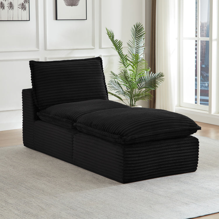 Cloud Sectional Couches For Living Room, Convertible L Shape Couch With Ottoman