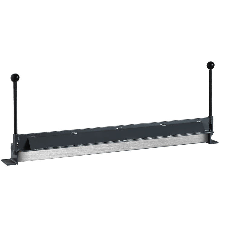 Box And Pan Brake, 48 Inch, 0 130 Degrees Sheet Metal Bending Brake, Portable Mini Metal Bender With 20 Gauge Low Carbon Steel 14 Gauge Aluminum Capacity Power Handle, For Metal Bending