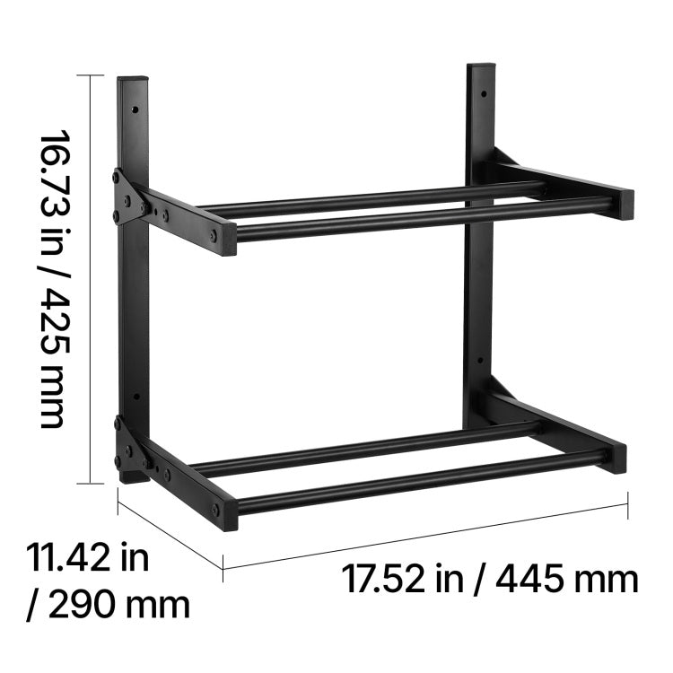 Wall Mount Printer Filament Storage Rack 2 Tier Filament Spool Holder Rack