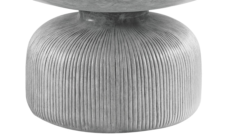 Laddie Weathered Gray Finish Coffee Table
