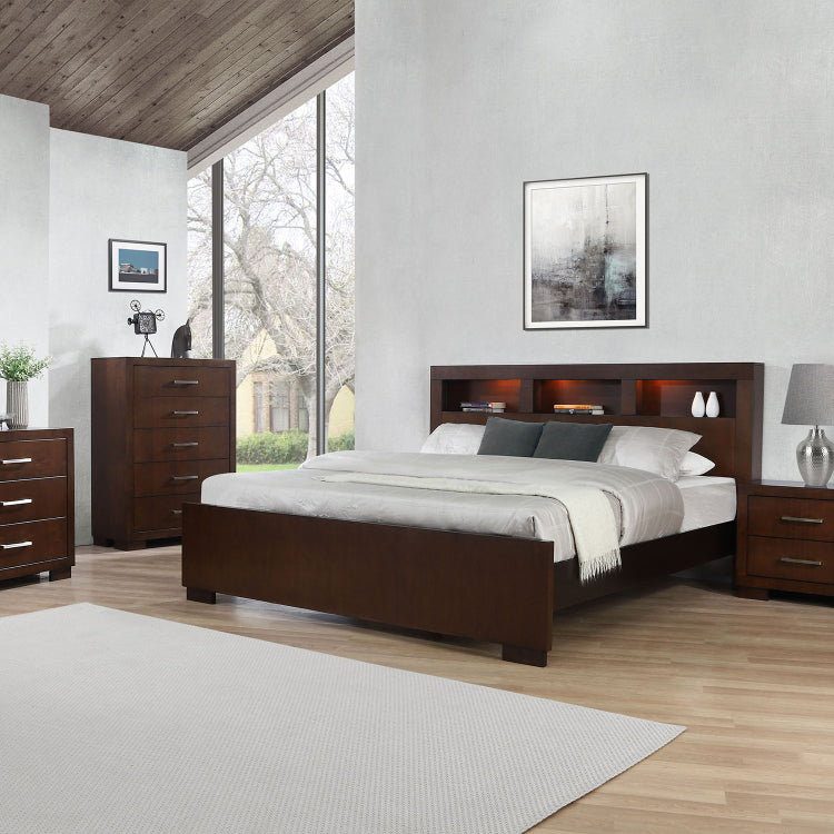Polk Cappuccino 6 Drawer Dresser