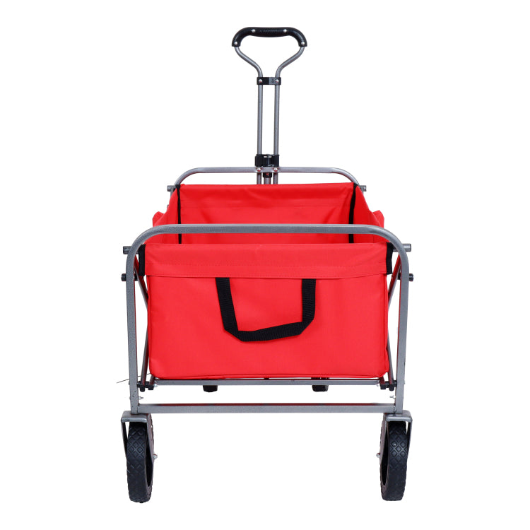 Collapsible Wagon Cart Foldable,Wagons Carts Foldable With Wheels With Drink Holders,For Shopping,Garden,Sports,Groceries,Apartment,Camping,Outdoor
