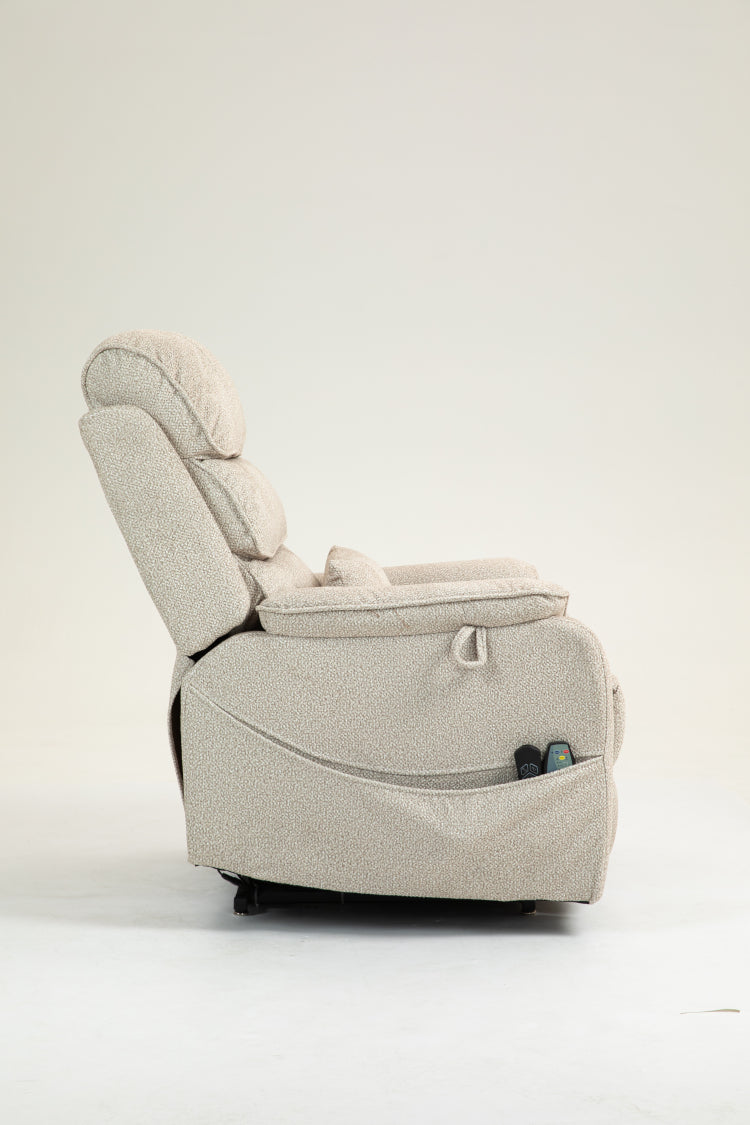 Lounge Chair Lift Chair Relax Sofa Chair Sitting Room Furniture Sitting Room Power Supply Elderly Electric Lounge Chair 180 Degree Lying Flat