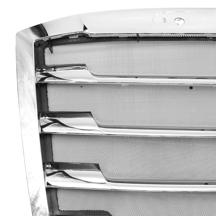 Chrome Front Grille Compatible With Freightliner Cascadia 2018 With Bug Screen